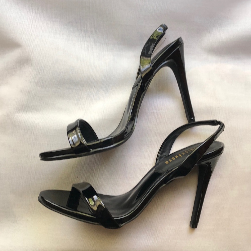 Fashion Nova Patent Leather High Heels Size 9 New